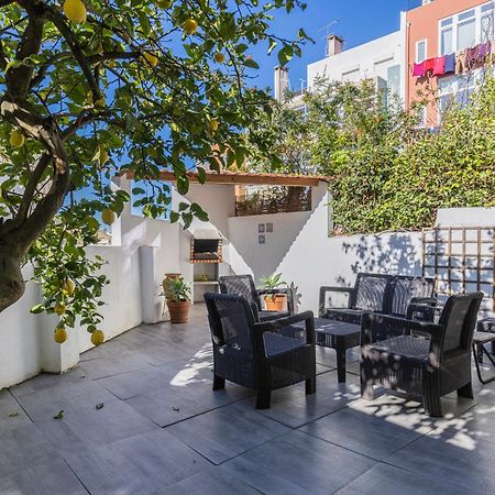 Apartamento Moderno Com Terraco Lisbona Esterno foto