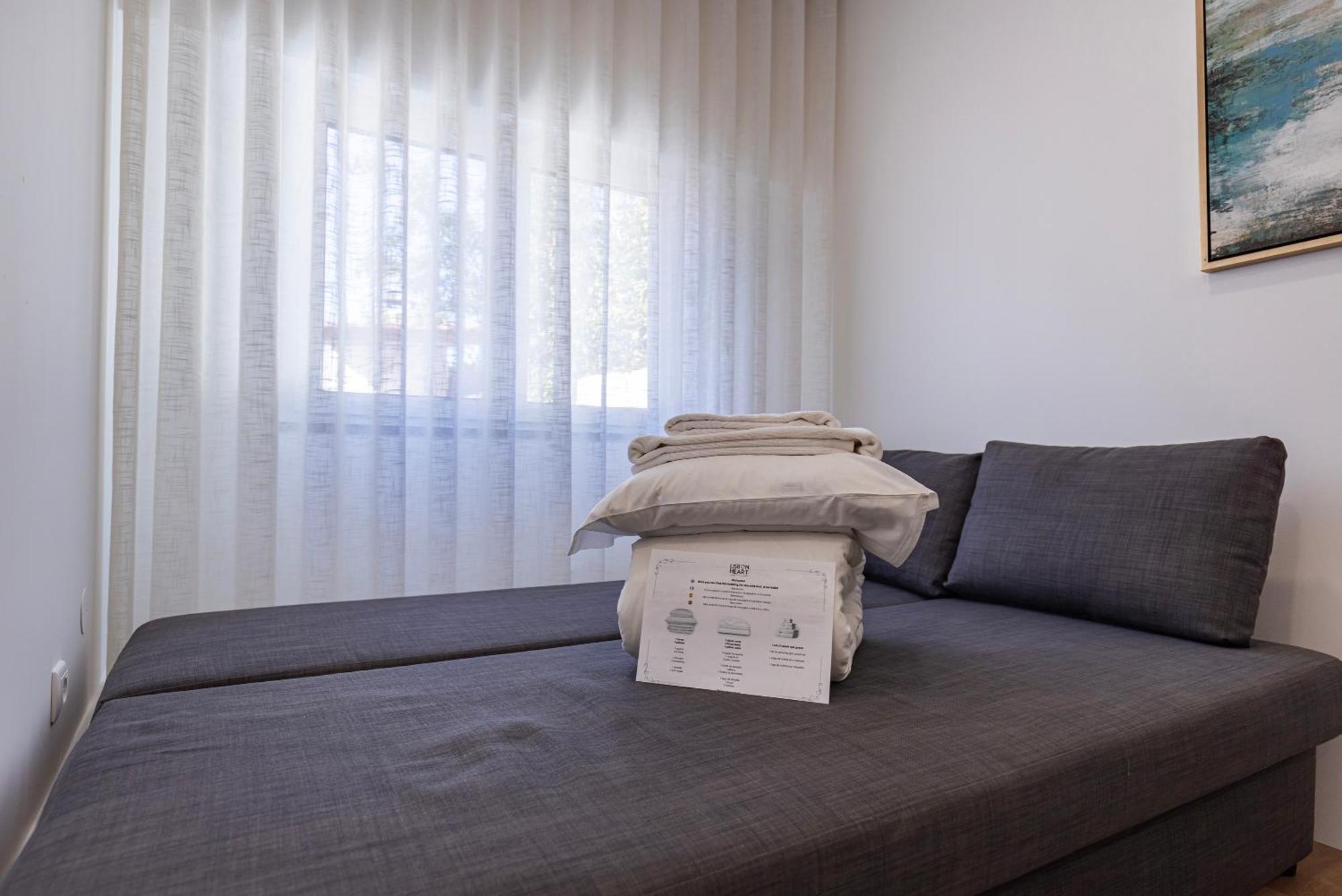 Apartamento Moderno Com Terraco Lisbona Esterno foto